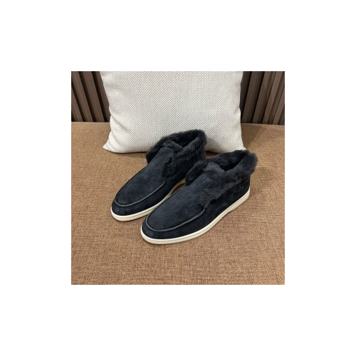 로로피아나 하이탑 퍼 슈즈(2color)