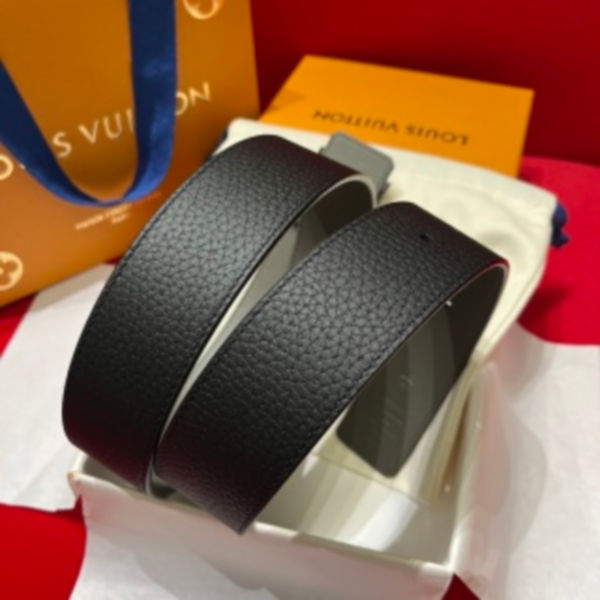 루이비통 다미에 LV 리버서블 벨트 40mm