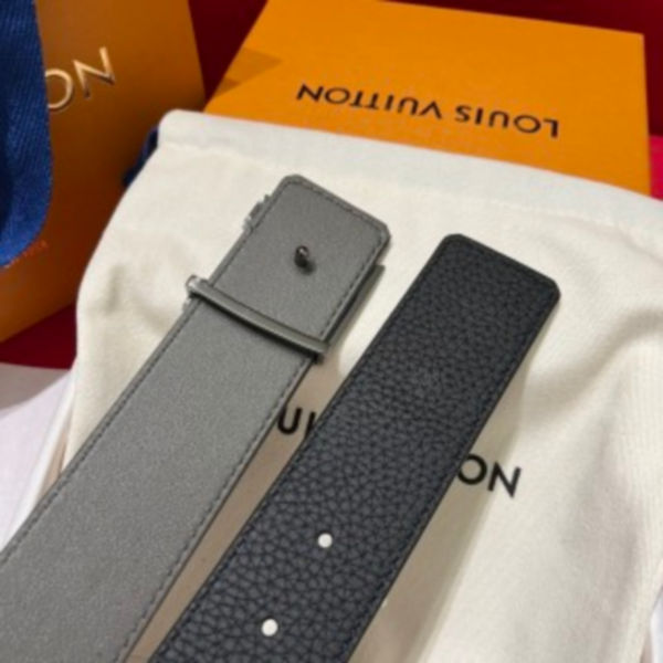 루이비통 다미에 LV 리버서블 벨트 40mm