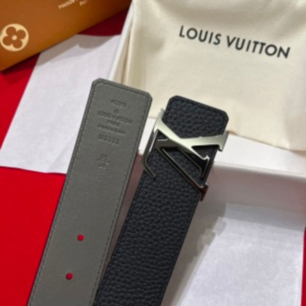 루이비통 다미에 LV 리버서블 벨트 40mm