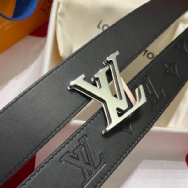 루이비통 남성 LV 이니셜 리버서블 벨트 40mm