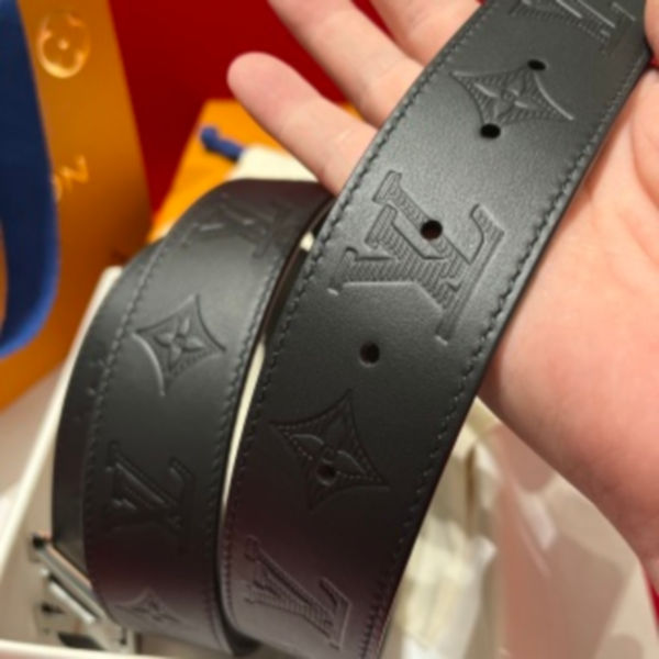 루이비통 남성 LV 이니셜 리버서블 벨트 40mm