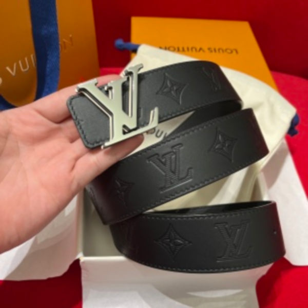 루이비통 남성 LV 이니셜 리버서블 벨트 40mm