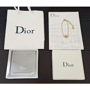 디올 다이아몬드 라운드 할로우 CD 브레이슬릿