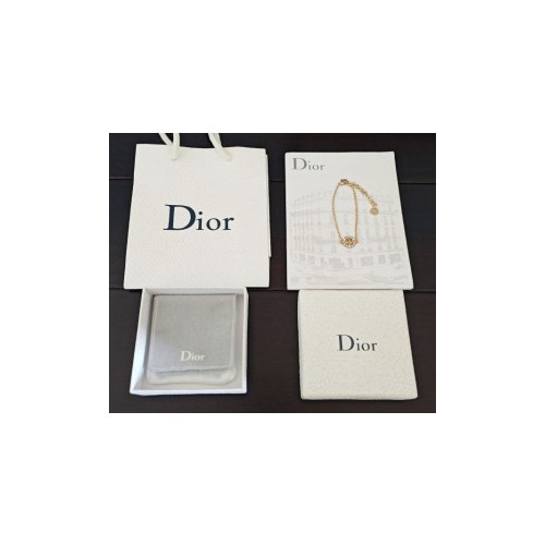 디올 다이아몬드 라운드 할로우 CD 브레이슬릿
