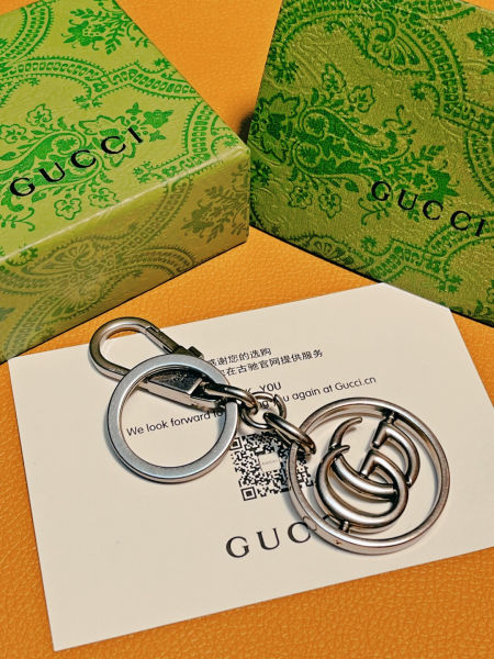구찌 더블 G 키체인(2color)