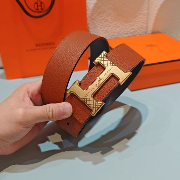 에르메스 H 버클 양면 벨트 4.0cm(2color)