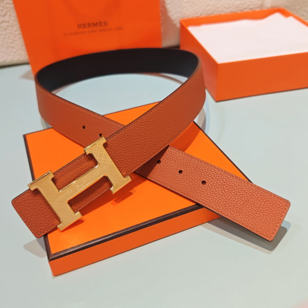 에르메스 H 버클 양면 벨트 4.0cm(2color)