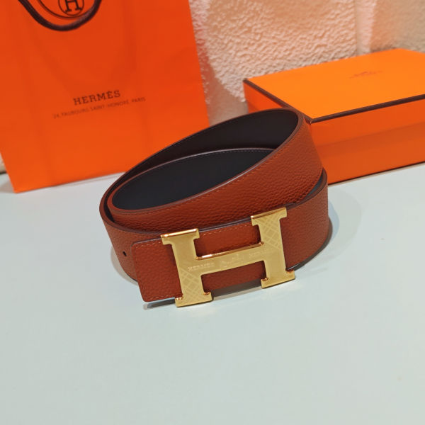 에르메스 H 버클 양면 벨트 4.0cm(2color)