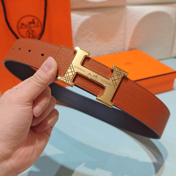 에르메스 H 버클 양면 벨트 4.0cm(2color)
