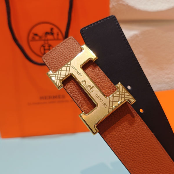 에르메스 H 버클 양면 벨트 4.0cm(2color)