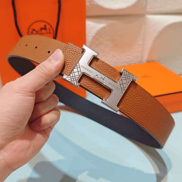 에르메스 H 버클 양면 벨트 4.0cm(2color)