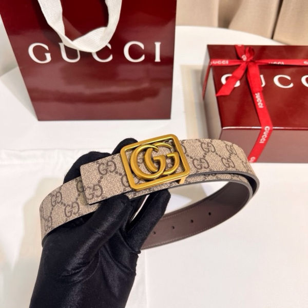 구찌 GG 마몬트 컬렉션 더블 G 엣지 3.5cm(2color)