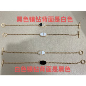 에르메스 흑백 브레이슬릿(2color)