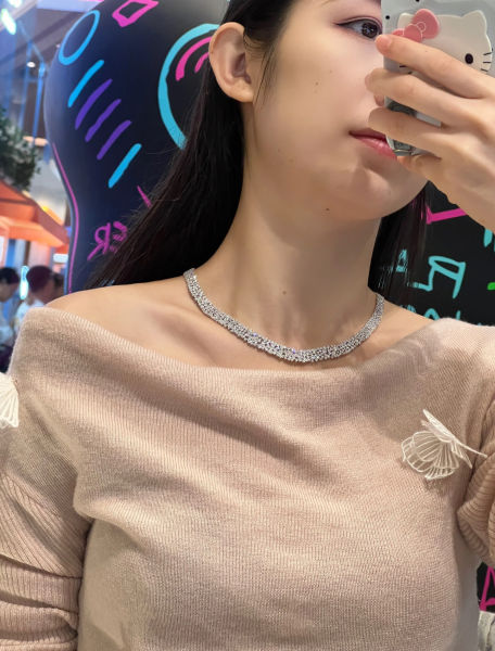에이피엠 모나코 물방울 목걸이