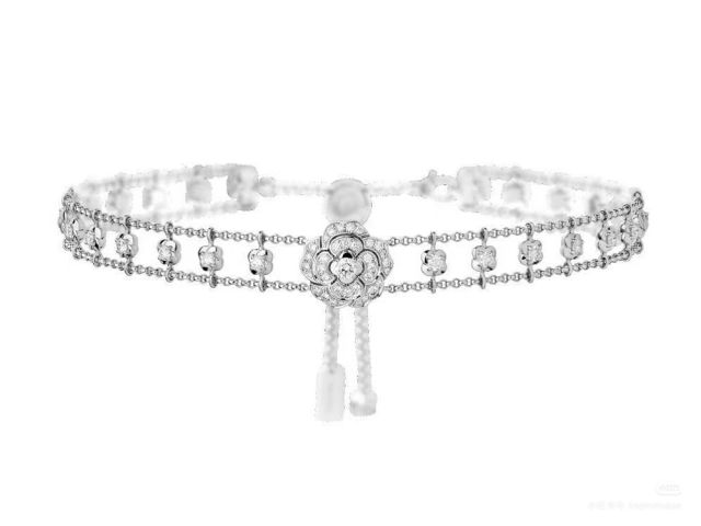 샤넬 하이 주얼리 까멜리아 접이식 목걸이