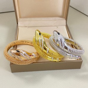 불가리 탄성 뱀 팔찌(3color)
