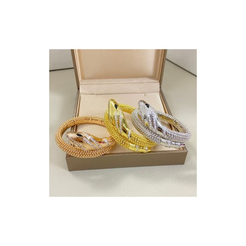 불가리 탄성 뱀 팔찌(3color)