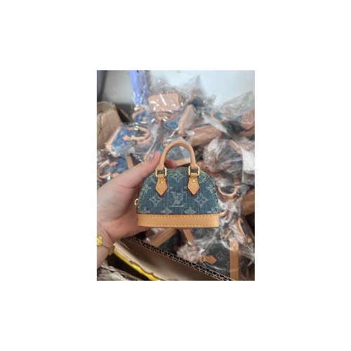 루이비통 데님 쉘 백