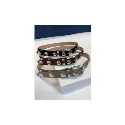 케이트 베니 스터드 벨트 3cm(3color)