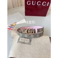 구찌 GG 마몽 리버서블 씬 벨트 2cm(2color)