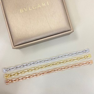 불가리 풀 다이아몬드 브레이슬릿(3color)