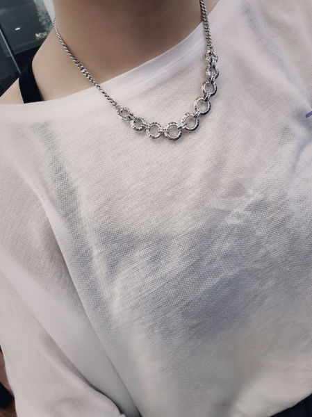 크롬하츠 링 체인 목걸이