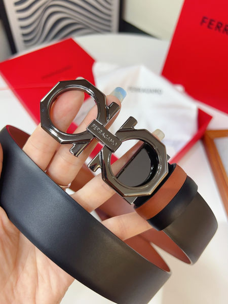 살바토레 페라가모 간치니 리버서블 벨트 3.5cm(2color)