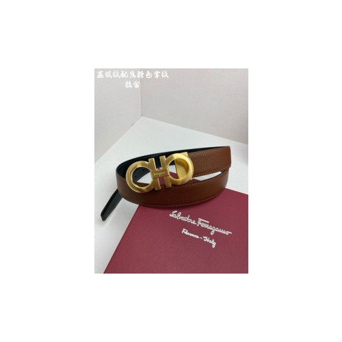 살바토레 페라가모 간치니 리버서블 벨트 3.5cm(3color)