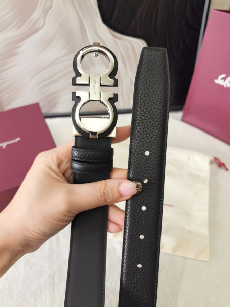 살바토레 페라가모 간치니 리버서블 벨트 3.5cm(2color)
