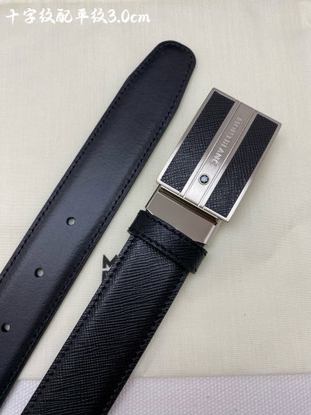 몽블랑 사각 버클 벨트 3.0cm(2color)