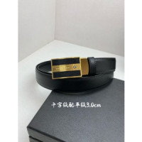 몽블랑 사각 버클 벨트 3.0cm(2color)