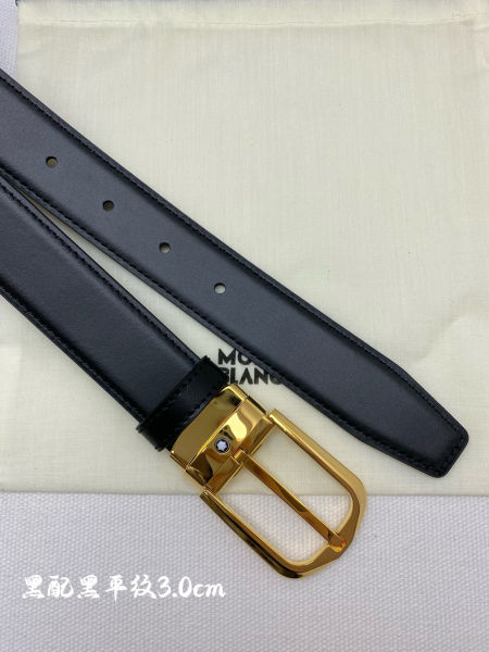 몽블랑 말발굽 버클 벨트 3.0cm(2color)