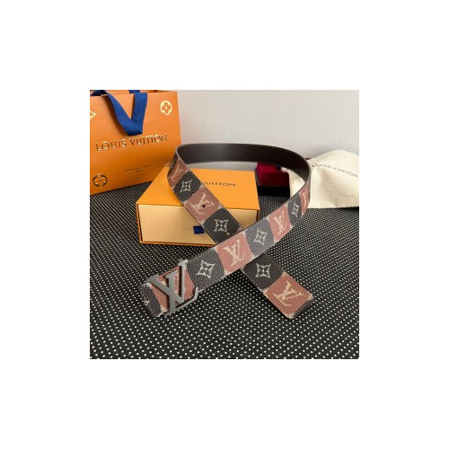 루이비통 모노그램 패치워크 벨트 4cm(3color)