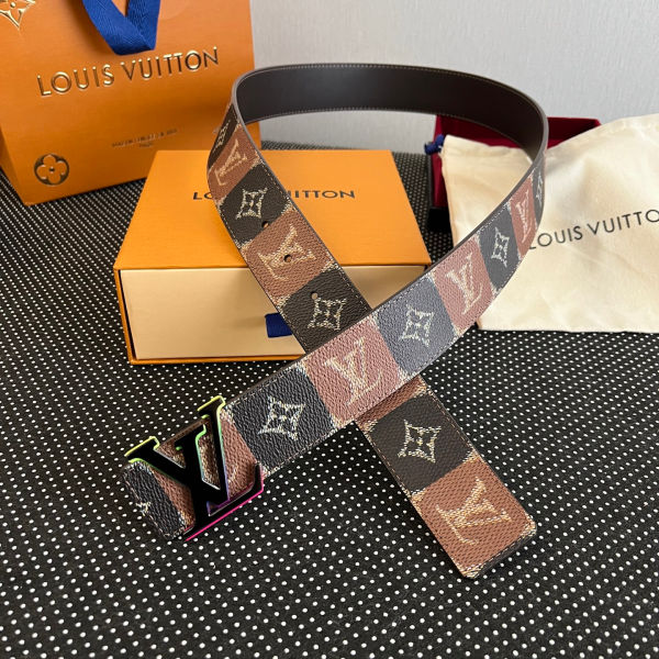 루이비통 LV 이니셜 컬리지 모노그램 헤리티지 리버서블 벨트 4cm(4color)