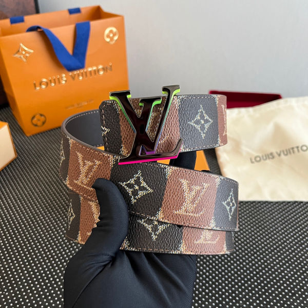 루이비통 LV 이니셜 컬리지 모노그램 헤리티지 리버서블 벨트 4cm(4color)