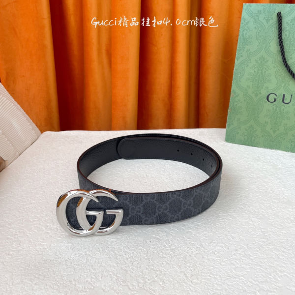 구찌 GG 마몽 리버서블 벨트 4.0cm(3color)