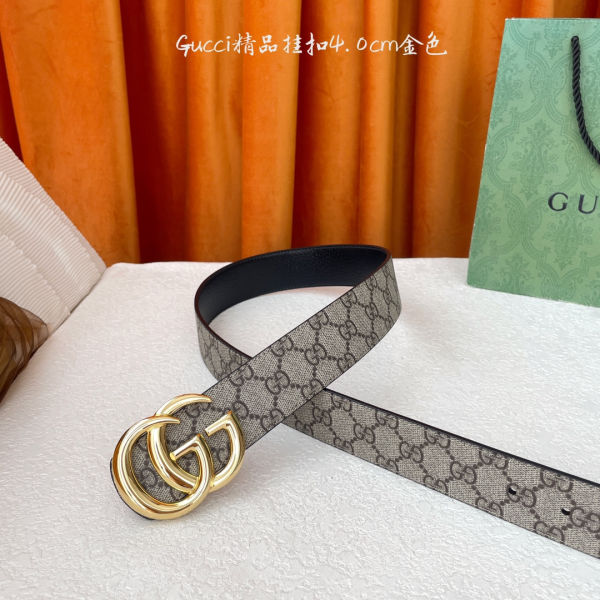 구찌 GG 마몽 리버서블 벨트 4.0cm(3color)