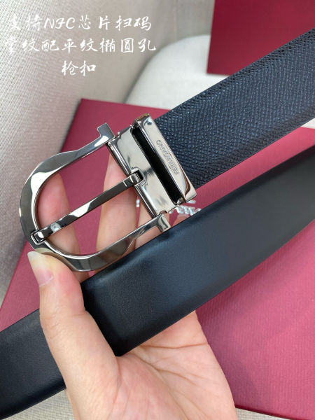 페라가모 반원 버클 가죽 벨트 3.5cm(2color)