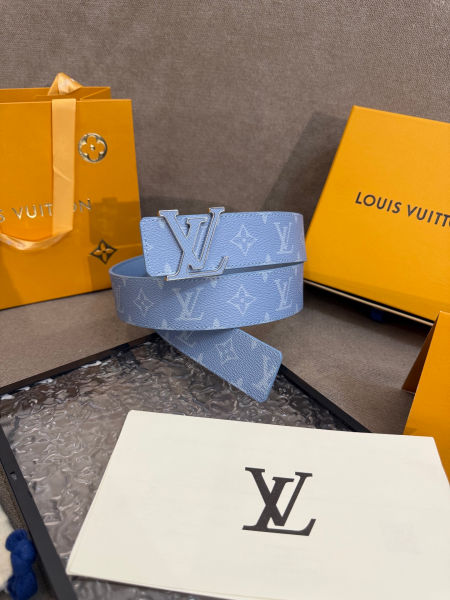 루이비통 LV 이니셜 블루 모노그램 리버서블 벨트 40mm(2color)