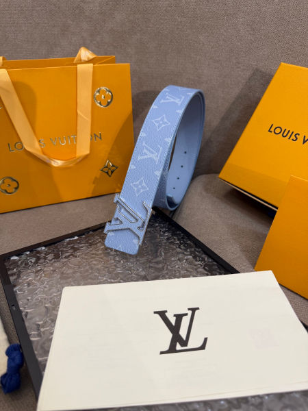 루이비통 LV 이니셜 블루 모노그램 리버서블 벨트 40mm(2color)
