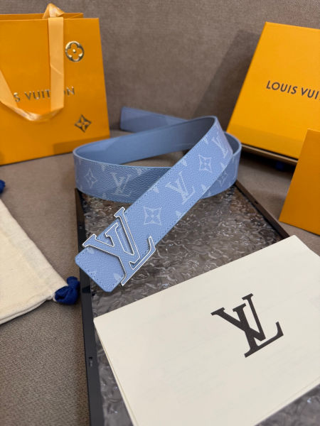 루이비통 LV 이니셜 블루 모노그램 리버서블 벨트 40mm(2color)
