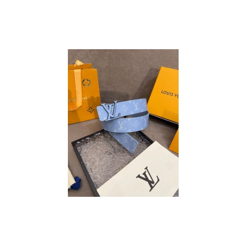 루이비통 LV 이니셜 블루 모노그램 리버서블 벨트 40mm(2color)