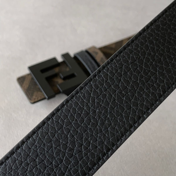 펜디 FF 스퀘어 가죽 벨트 3.5cm(3color)