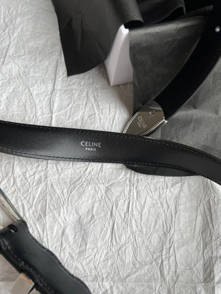 셀린느 웨스턴 벨트 2.5cm