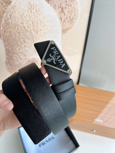 프라다 사피아노 레더 벨트 3.5cm(2color)
