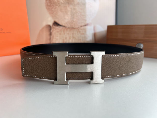 에르메스 H 버클 리버서블 가죽 벨트 38mm(2color)