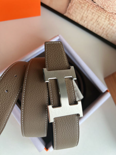에르메스 H 버클 리버서블 가죽 벨트 38mm(2color)