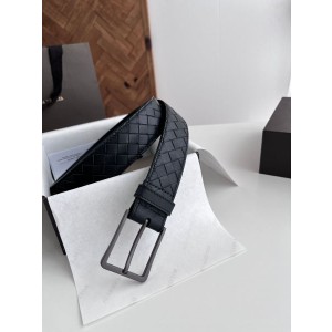 보테가베네타 인트레치아토 블랙 버클 벨트 3.5cm(4color)