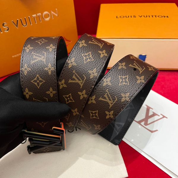 루이비통 LV 이니셜 모노그램 벨트 4cm